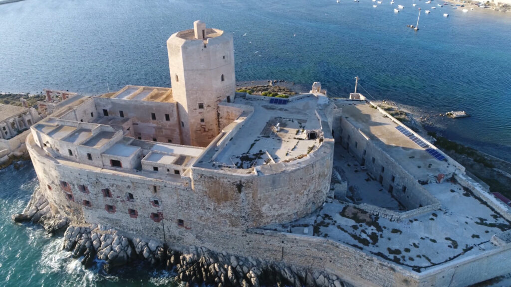 Fortress  Colombaia Castle, Trapani